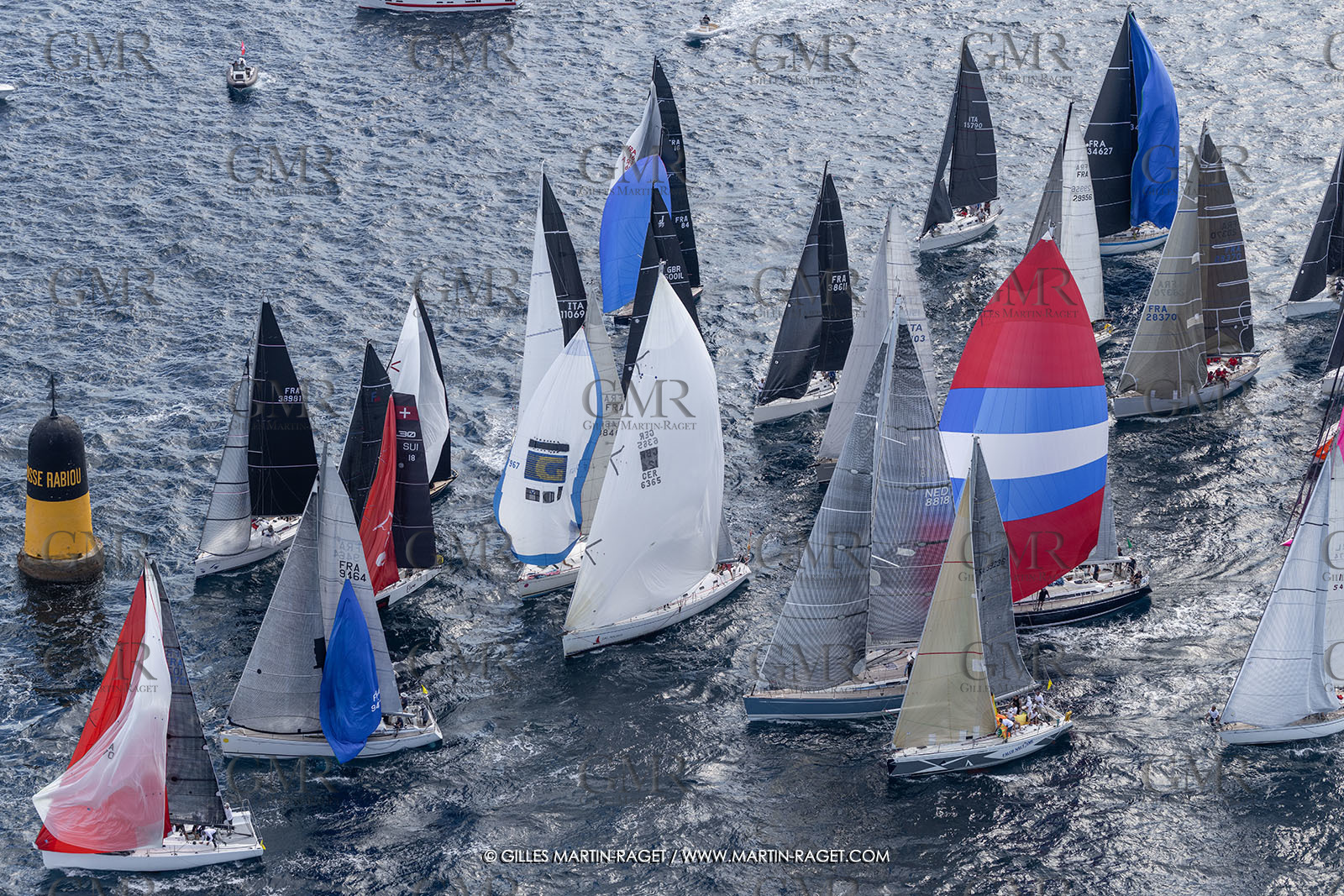 04 10 2025, Saint-Tropez (FRA), Les VoIles de Saint-Tropez 2025, Race Day 6