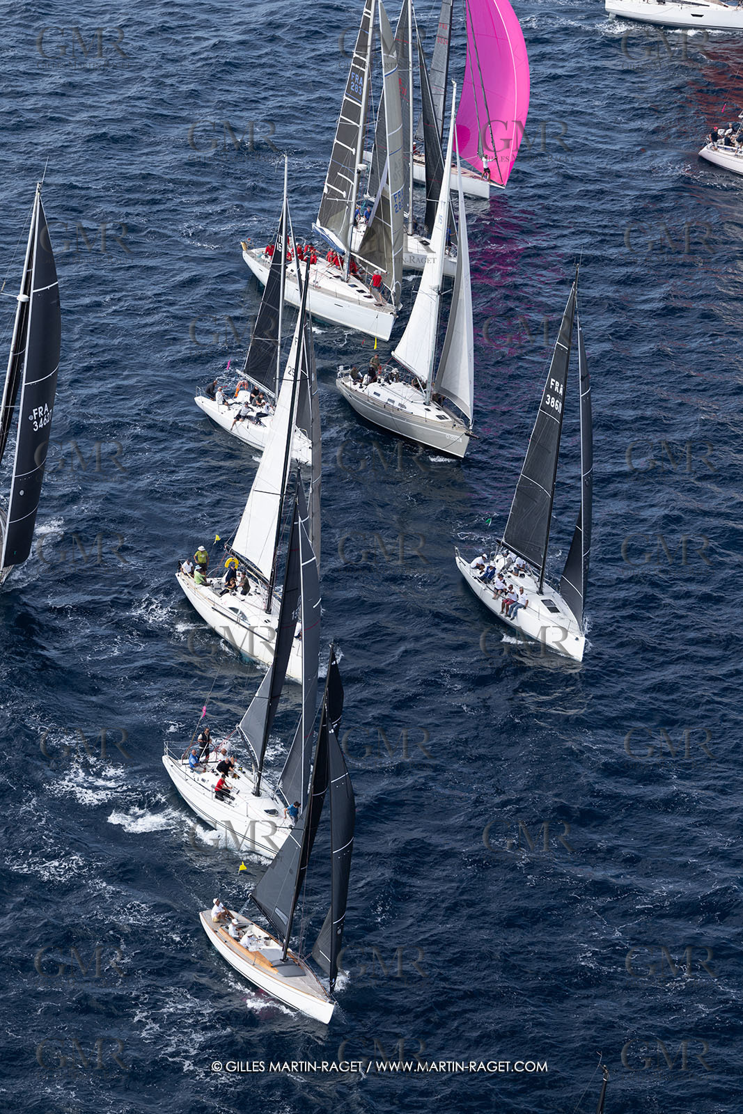04 10 2025, Saint-Tropez (FRA), Les VoIles de Saint-Tropez 2025, Race Day 6