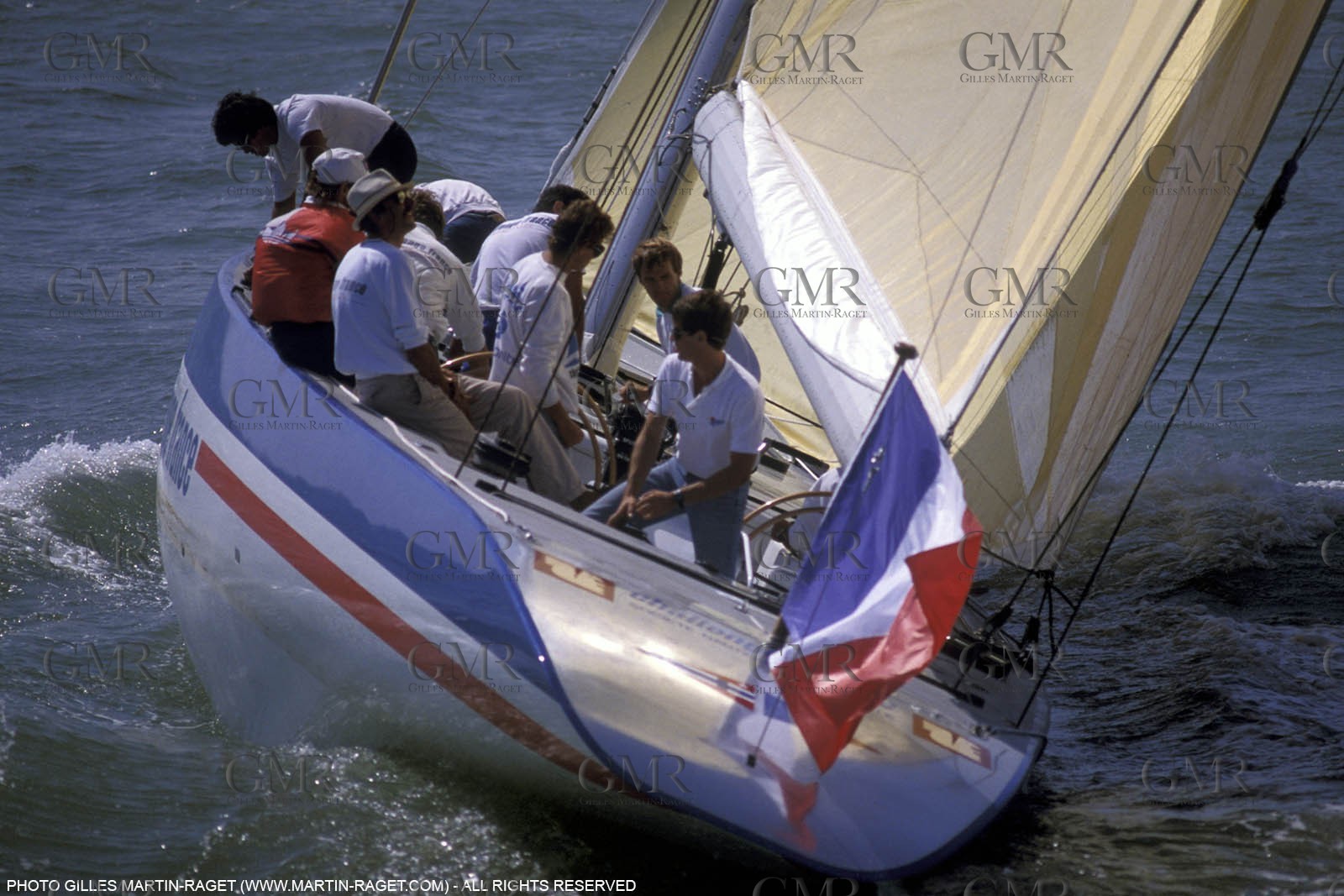 Challenge France, America's Cup, Fremantle 1987