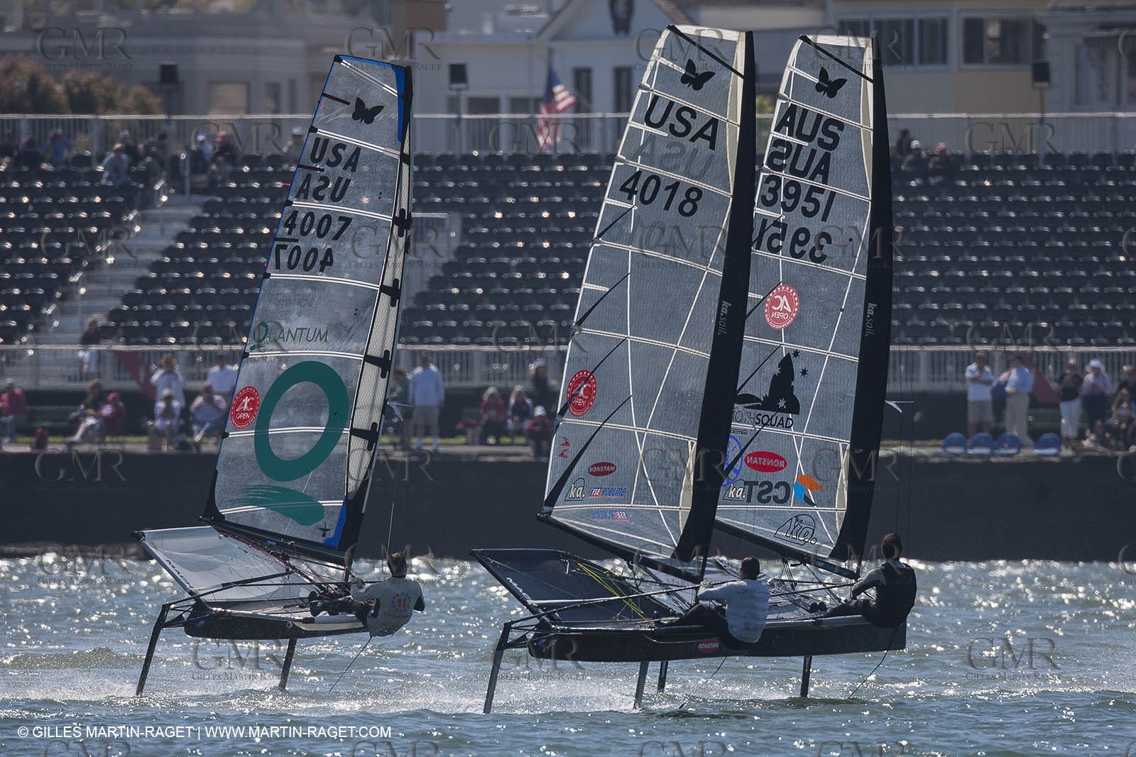 08 09 2013 - San Francisco (USA,CA) - 34th America's Cup - Final Match - Race Day 2