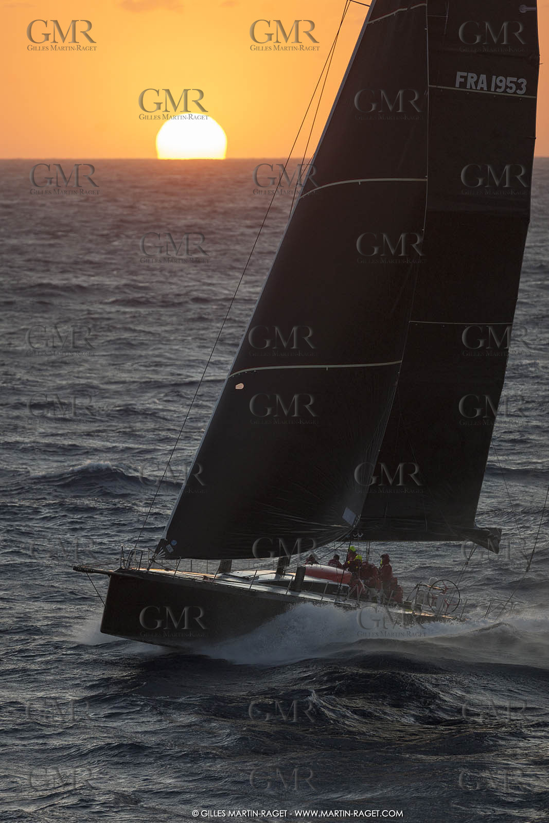 09 10 2017, Calvi (FRA,20), VOR 70 Babsy, Tentative de record autour de la Corse à la voile, skipper Franck Cammas