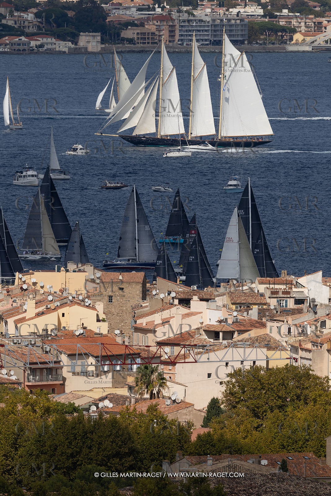 03 10 2025, Saint-Tropez (FRA), LEs VOiles de Saint-Tropez 2025, Race Day 5