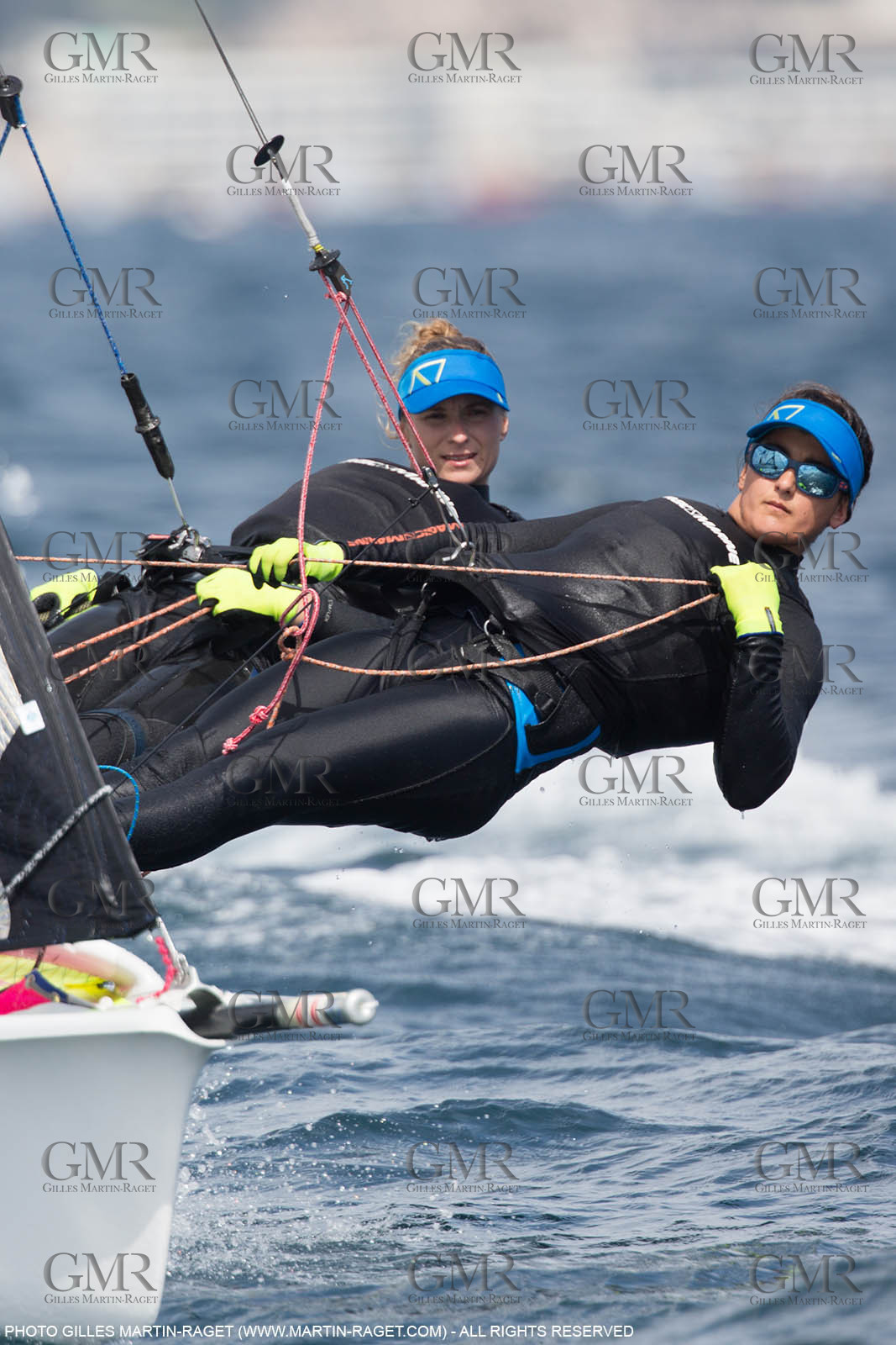 Marseille, (FRA,13), 2016 Rio Olympic Games, Sailing, 49er FX, Steyaert Sarah   Compan Aude (FRA)