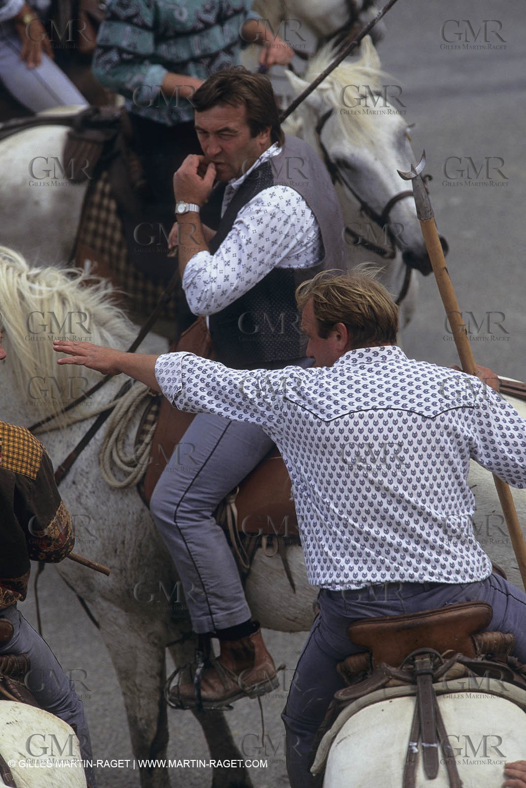 France, Provence, Camargue, Gardians de Camargue, métier, fêtes, élevage, tri