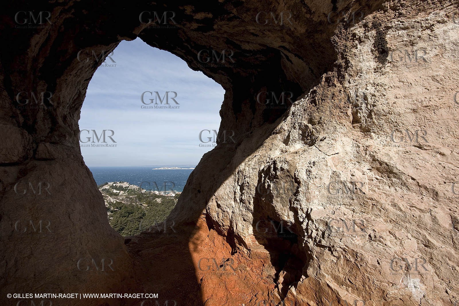 25 03 2009 - Marseille (FRA, 13) - Les Calanques - Massif de Marseilleveyre - La Roche Percée