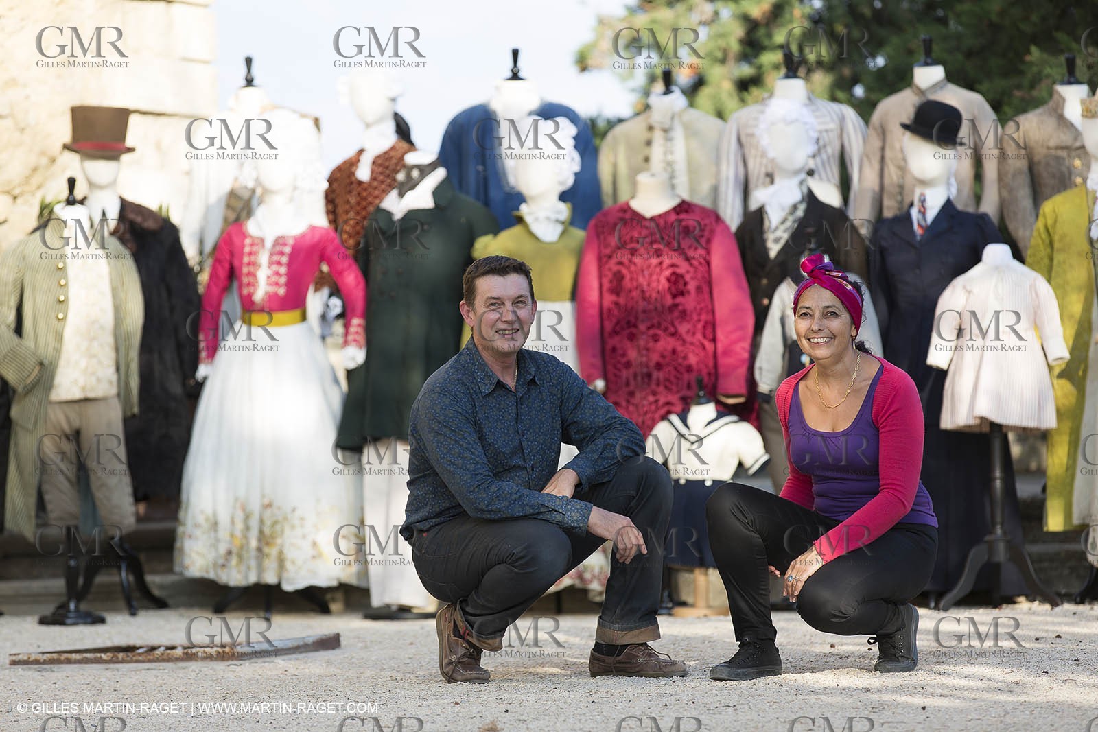 31 10 2013 - Ansouis (FRA,84) - Ansouis castle - Costumes of the exhibit Men costumes