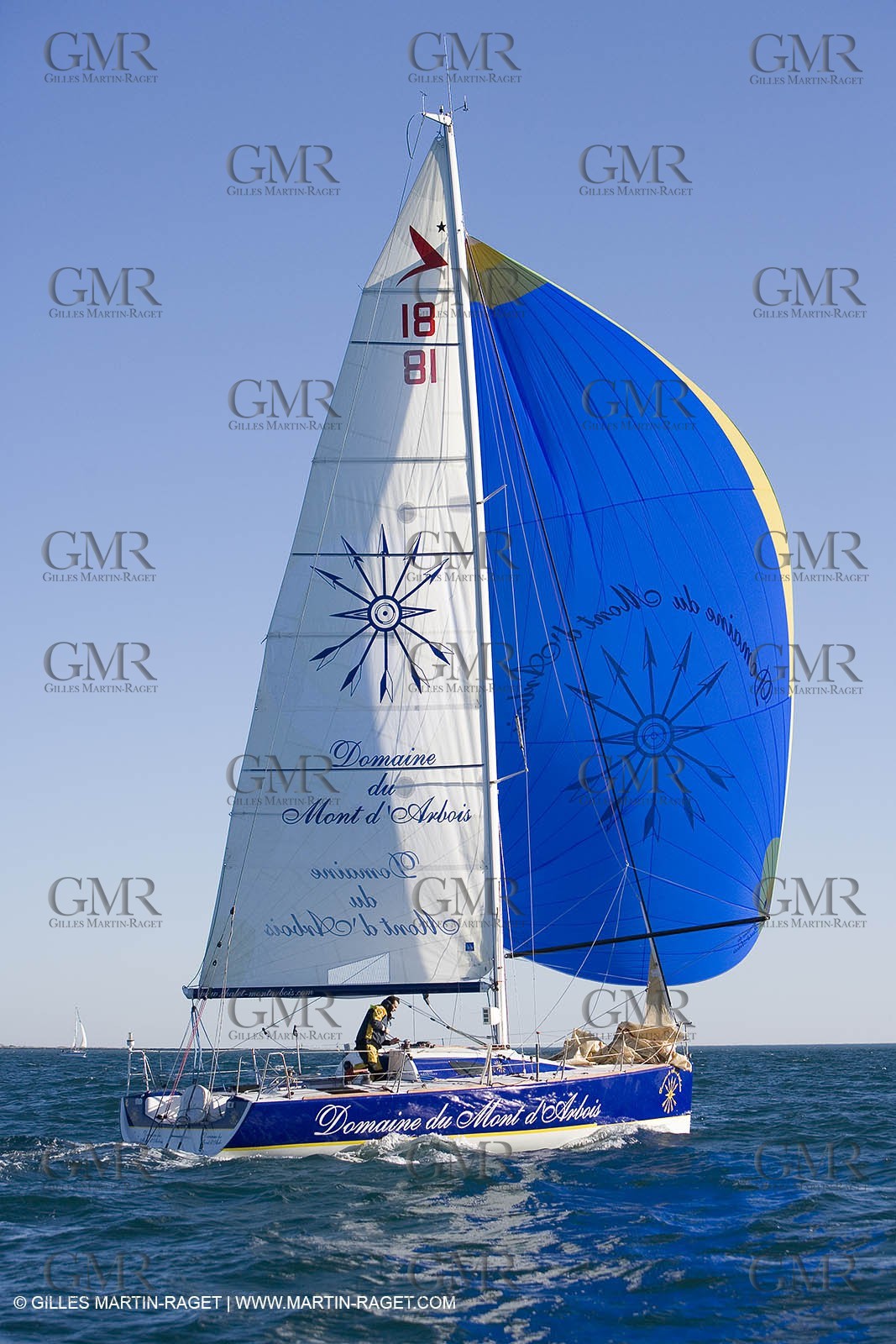 15 02 2007 - La Grande Motte (FRA) - Onedesign Figaro II - Thierry Duprey du Vorsent (Domaine de Monts d'Arbois)