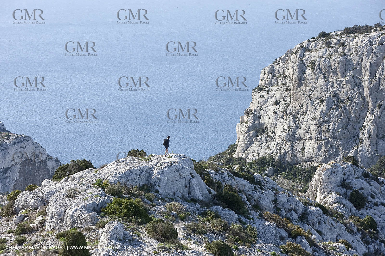 30 04 2009 - Marseille (FRA, 13) - Les Calanques - At the col de la Candelle