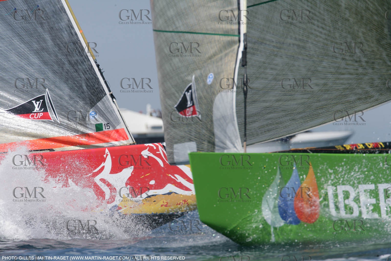 7 05 2007-Valencia (Spain)- 32nd America's Cup - Louis Vuitton Cup - RR2 - Day 9 - BMW ORACLE Racing