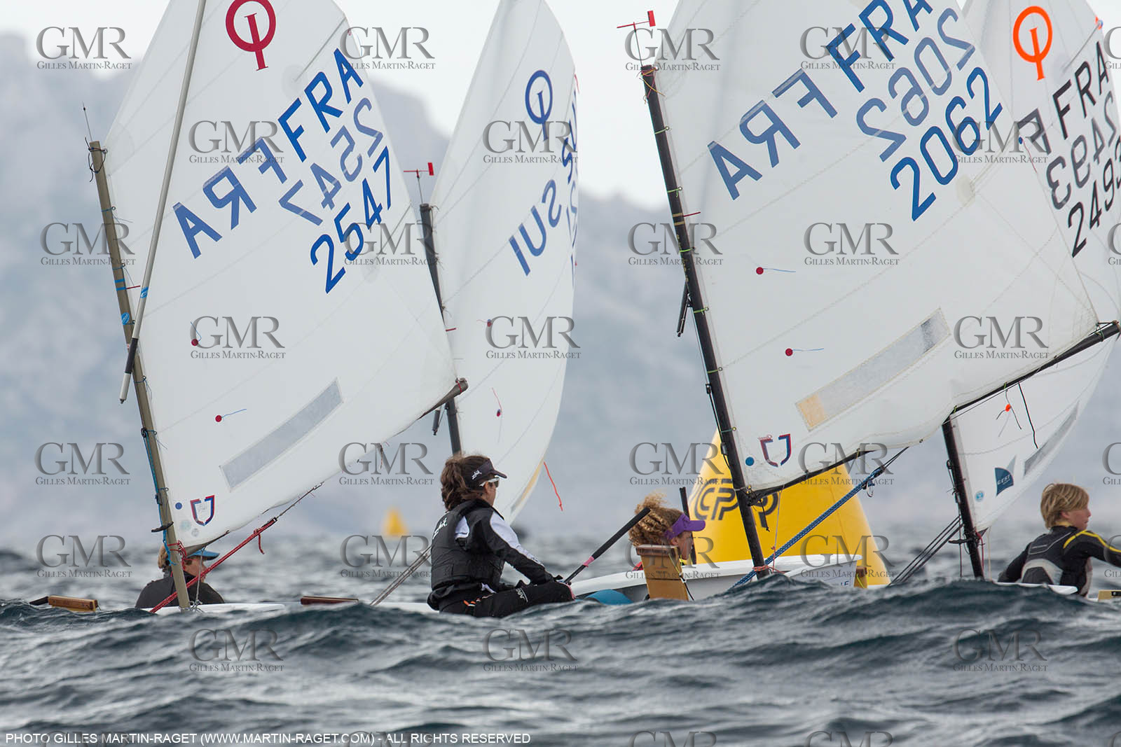 15 04 2016, Marseille (FRA,13), SNIM Dériveurs, Coupe Internationale de Printemps Optimist, Final Day