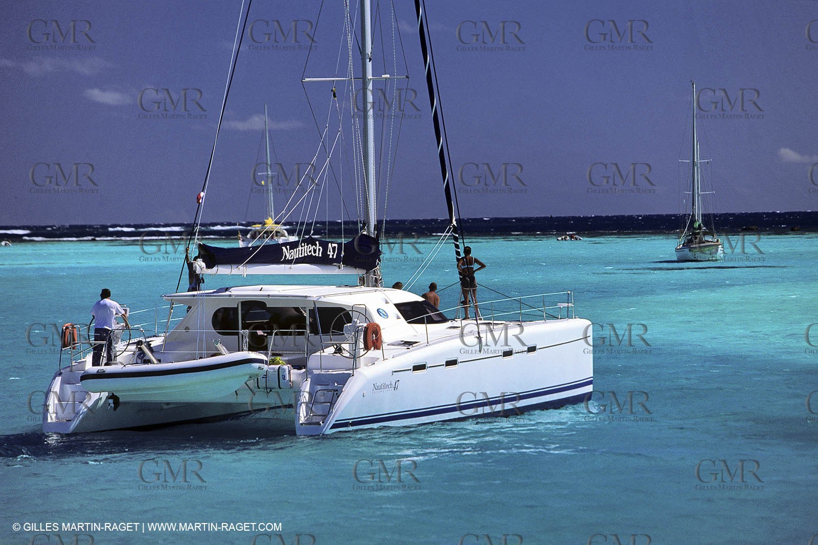 Cruising multihull mooring