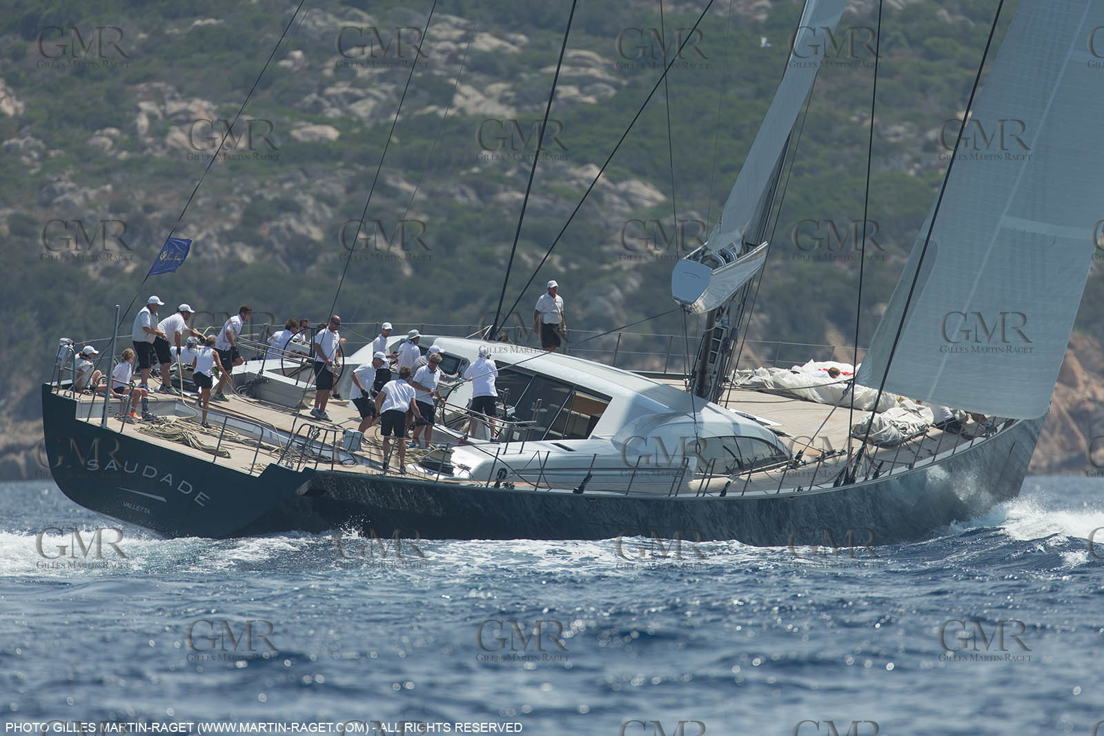 08 06 2016, Porto Cervo (ITA, Sardinia), Loro Piana Super Yachts Regatta, Race Day One, Saudade