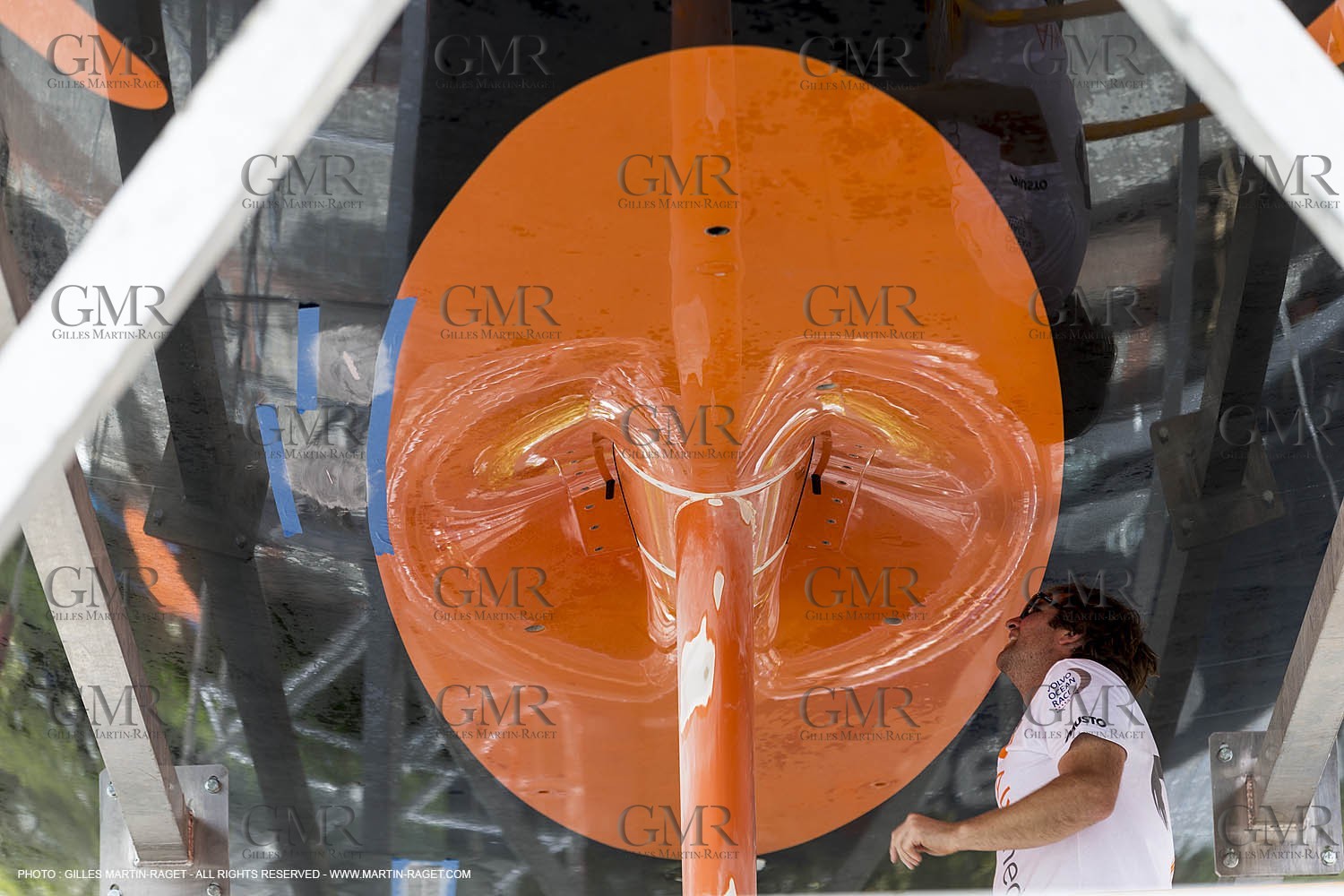 08 11 2014, Capetown (ZAF), Volvo Ocean Race 2014-15, Team Alvimedica, Nursing the boat