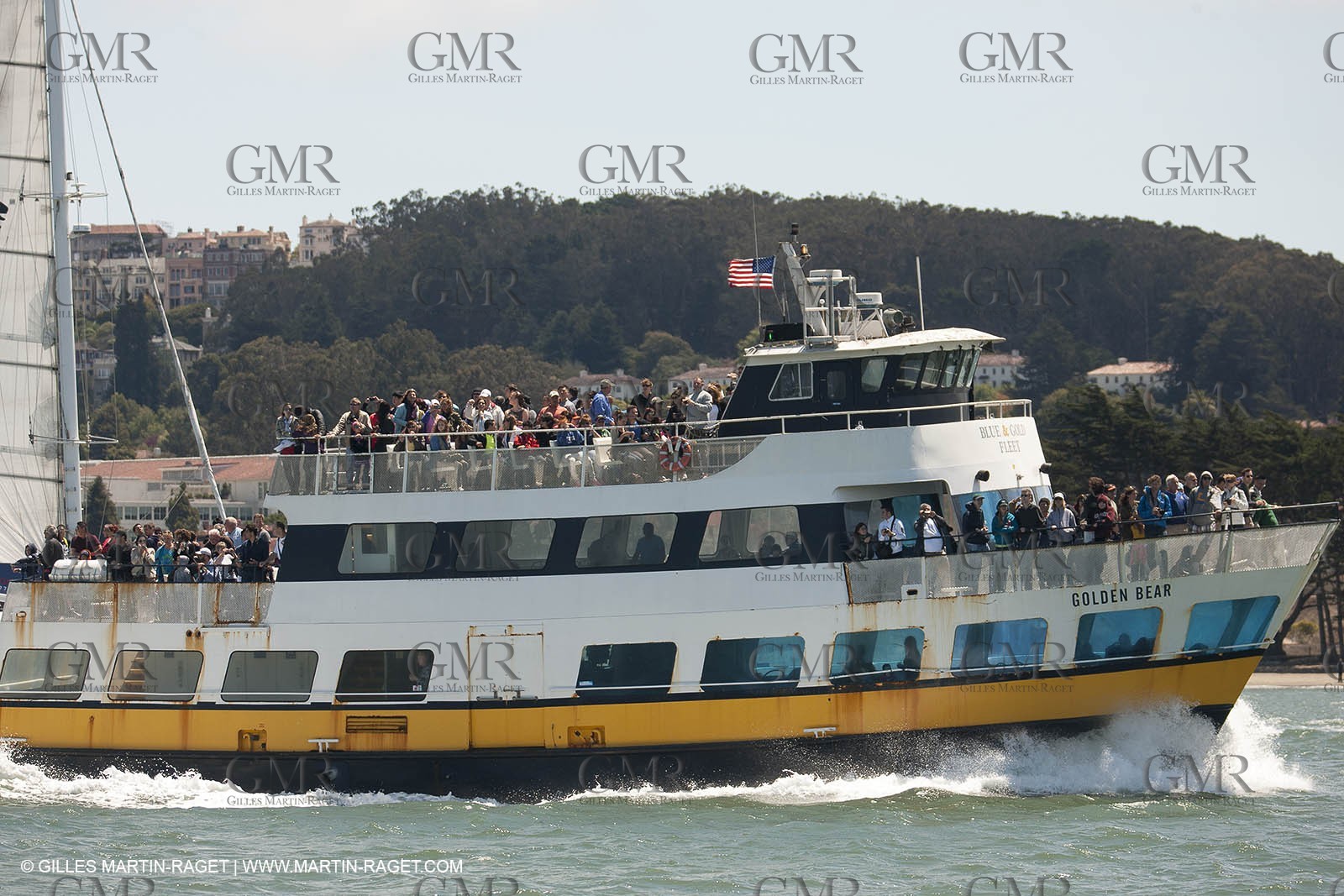 10 08 2013 - San Francisco (USA,CA) - 34th America's Cup - Louis Vuitton Cup - Semi-finals - Luna Rossa vs Artemis Racing - Race 4