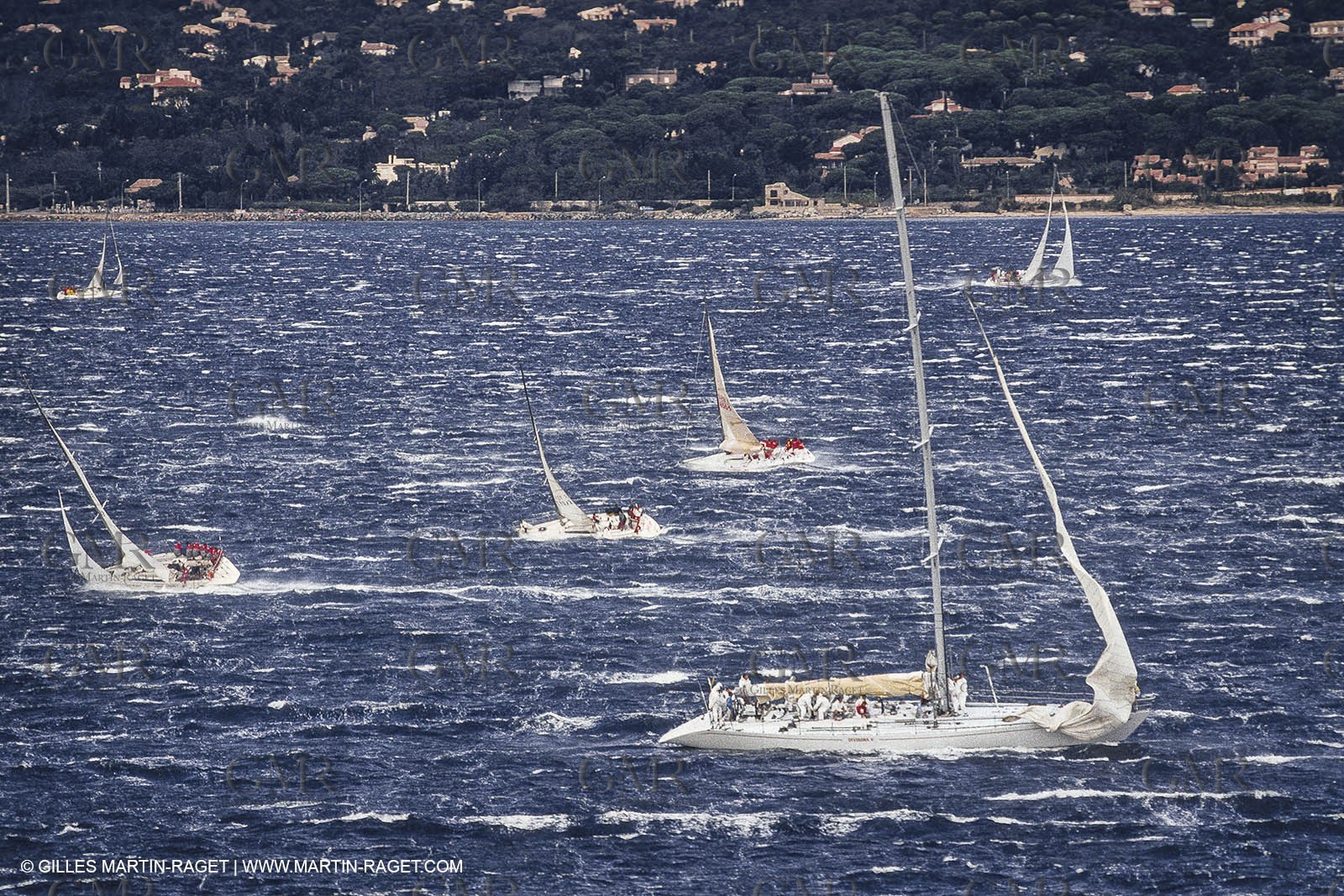 Sailing, yacht Racing, Nioulargue Voiles de Saint Tropez