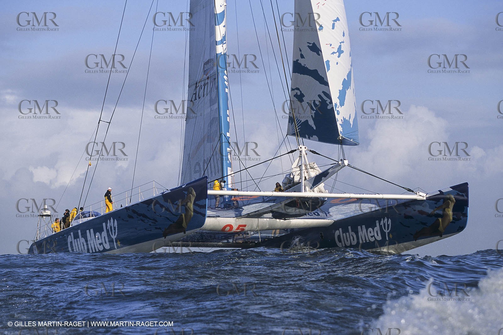 Sailing, OffshoreRacing,maxi Multihulls,  The Race