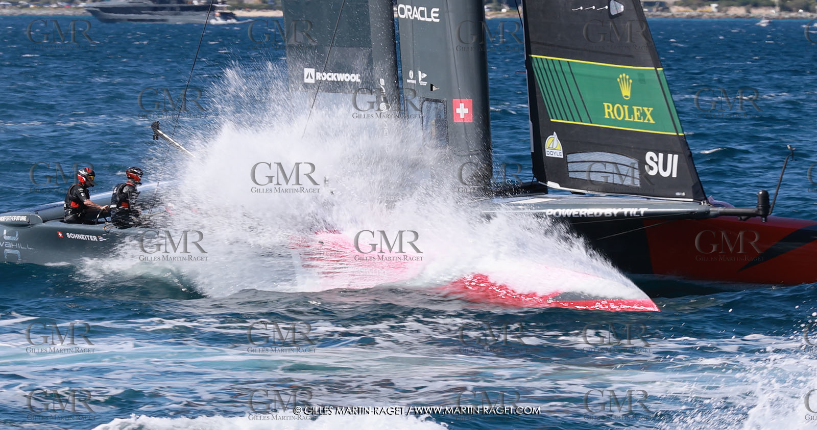 10 09 2025, Saint-Tropez,(FRA), Rockwool SailGP France Saint-Tropez, Race Day 1