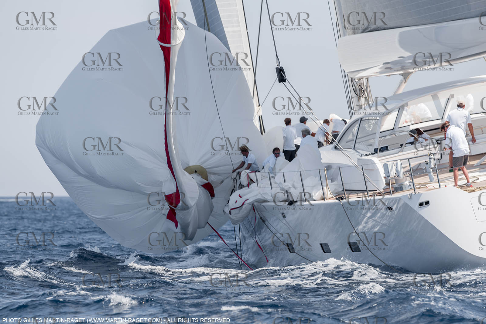 08 06 2016, Porto Cervo (ITA, Sardinia), Loro Piana Super Yachts Regatta, Race Day One, Unfurled