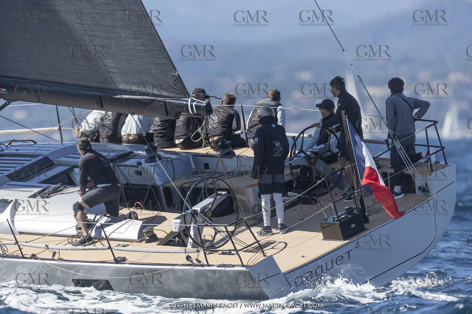 26 09 2020, Saint-Tropez (FRA,83), Les Voiles de Saint-Tropez 2020, Day 1, Training, Finish Yacht Club de France Cup Cannes - Saint-Tropez