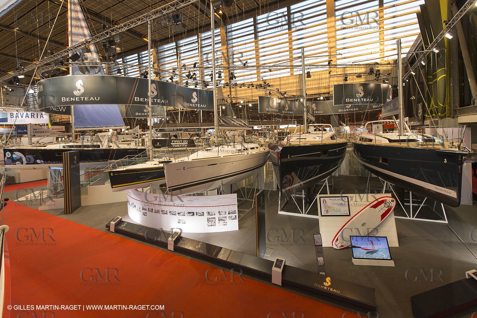 10 12 2013 - Paris (FRA,75) -Paris Boat Show - Beneteau booth
