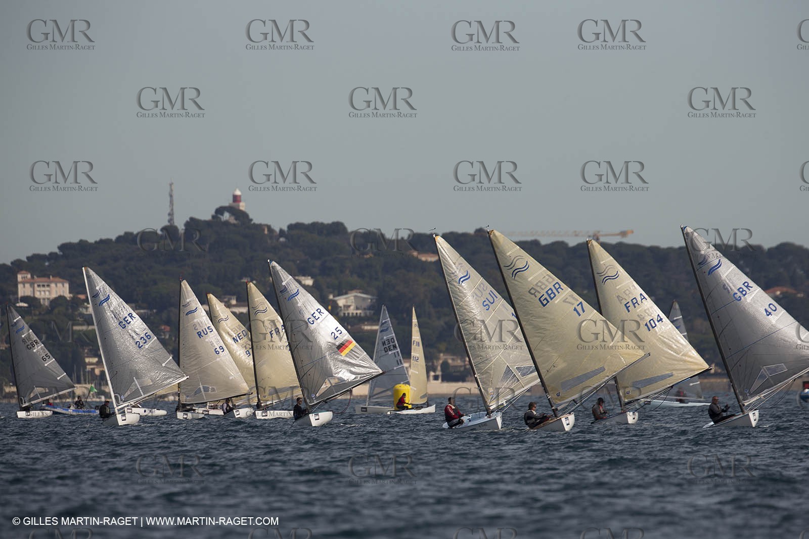 14 02 2014,  Cannes (FRA,06), FINN Cannes International Sailing week