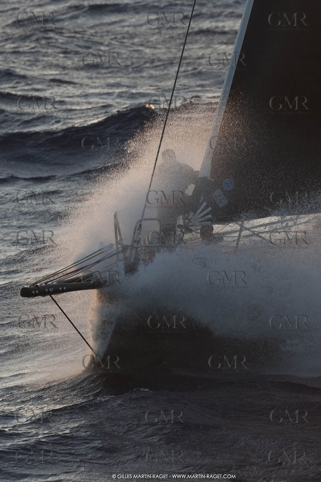 09 10 2017, Calvi (FRA,20), VOR 70 Babsy, Tentative de record autour de la Corse à la voile, skipper Franck Cammas