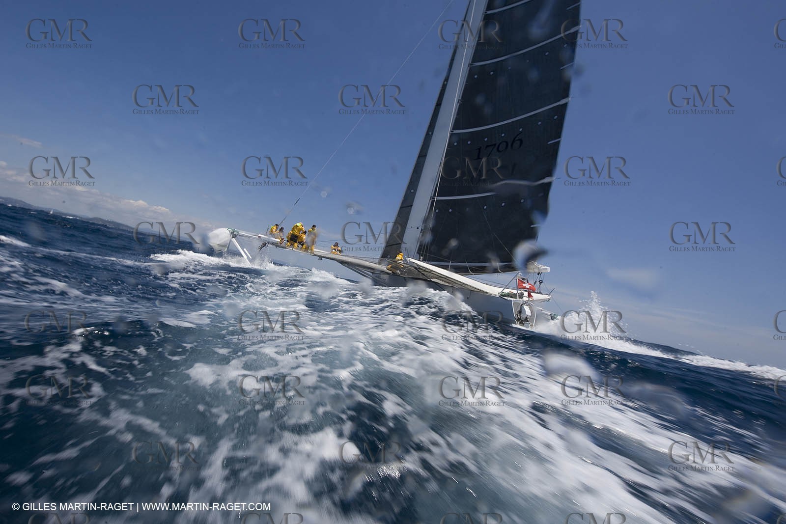 14 06 2008 - Toulon-Hyères (FRA,83) - 50 knots record attempt trials by l'Hydroptère