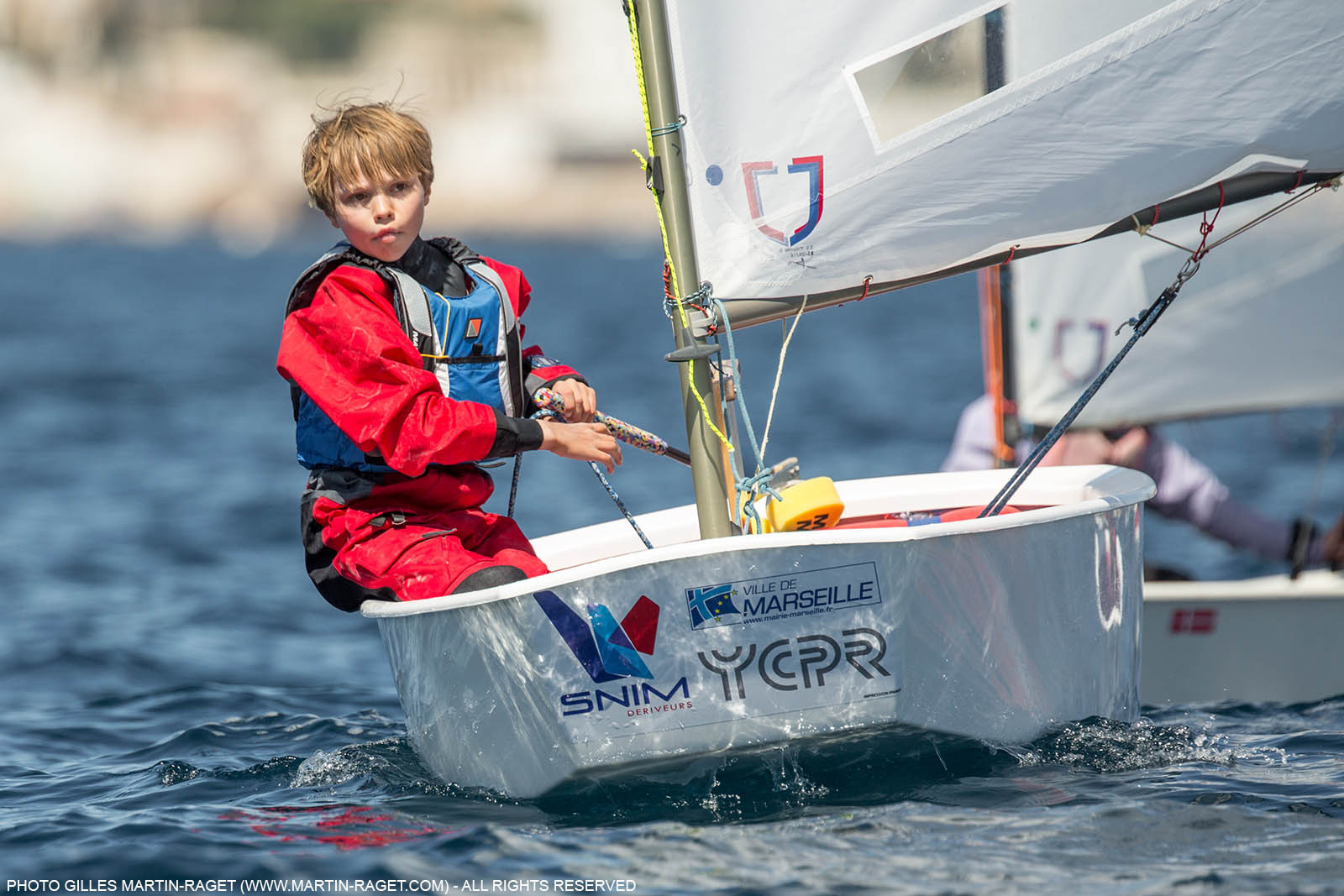 14 04 2016, Marseille (FRA,13), SNIM Dériveurs, Coupe Internationale de Printemps Optimist, Day 4