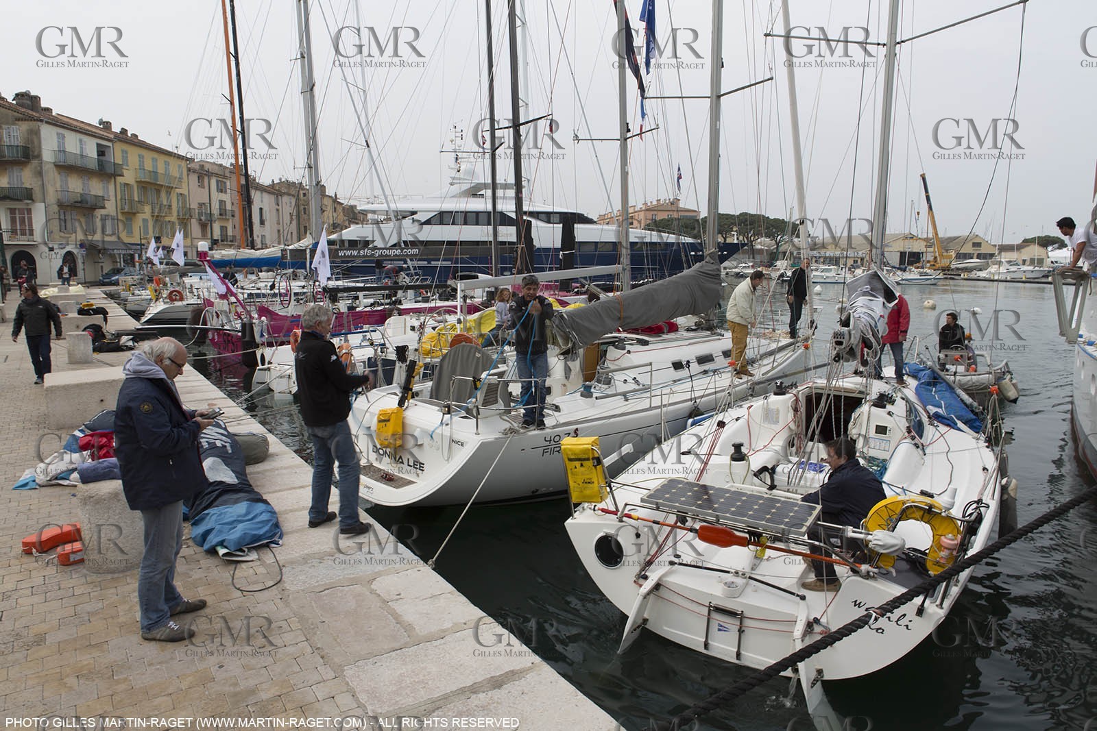 20 03 2015, Saint-Tropez (FRA,83) - 900 Nautiques by SFS, 1 day before start