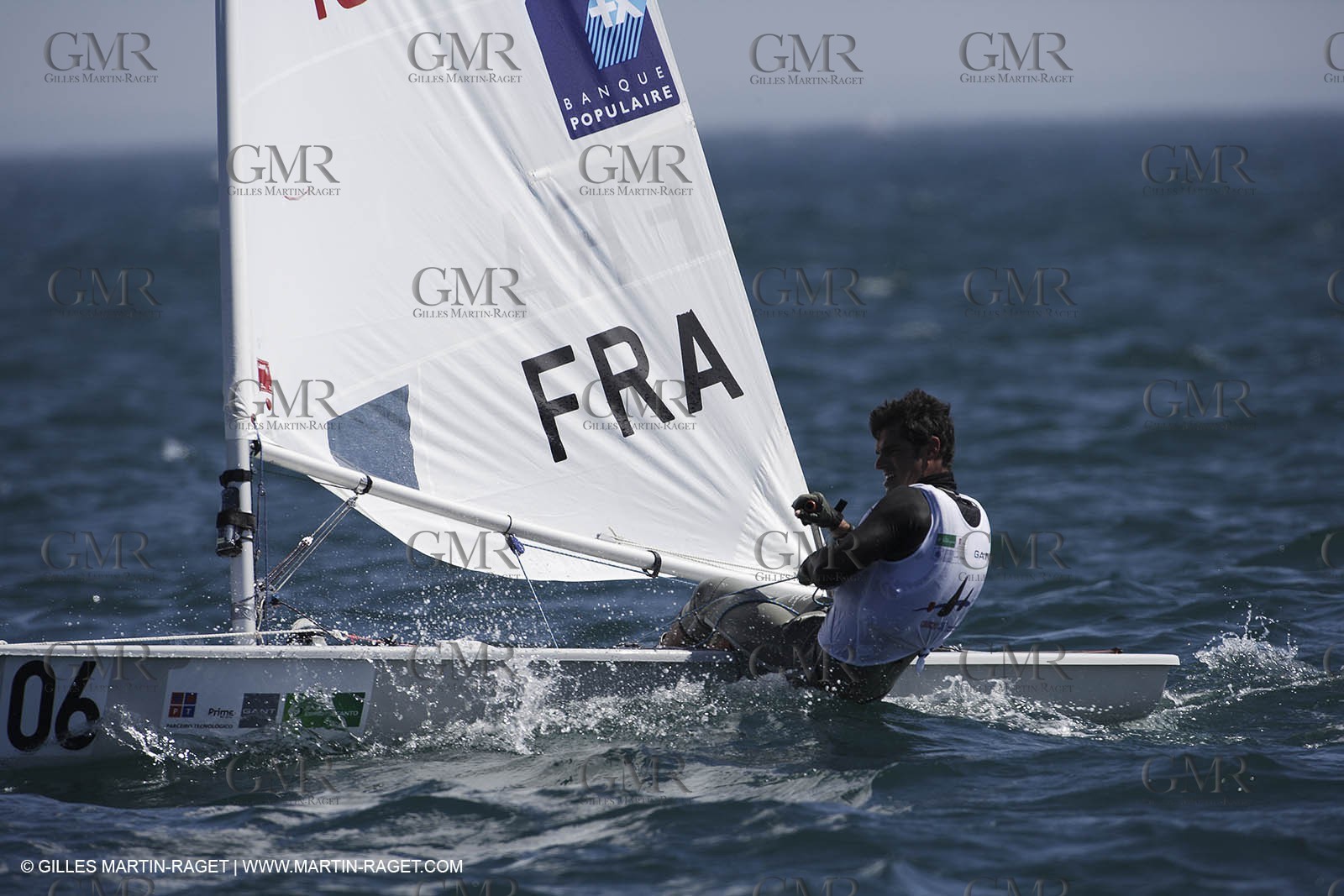 10-05-07 - ISAF SAILING WORLD CHAMPIONSHIPS - CASCAIS 2007 - DAY 7 - Laser - FRANCE - Le Breton Thomas