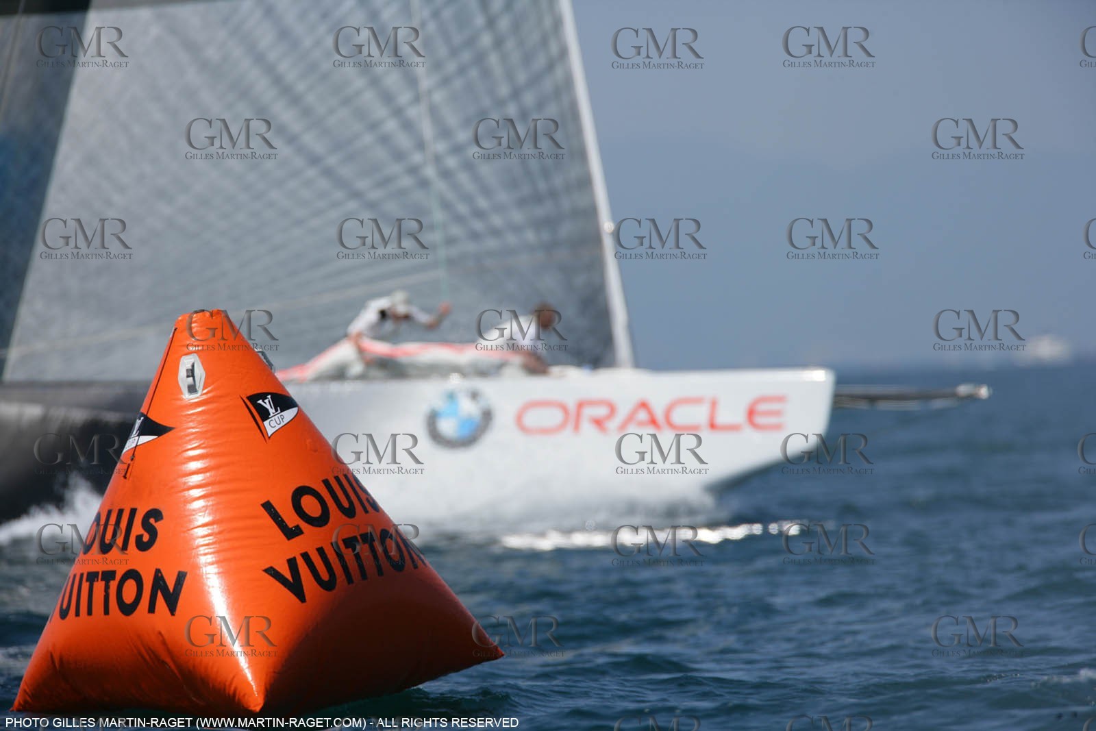 5 05 2007-Valencia (Spain)- 32nd America's Cup - Louis Vuitton Cup - RR2 - Day 7 - BMW ORACLE Racing