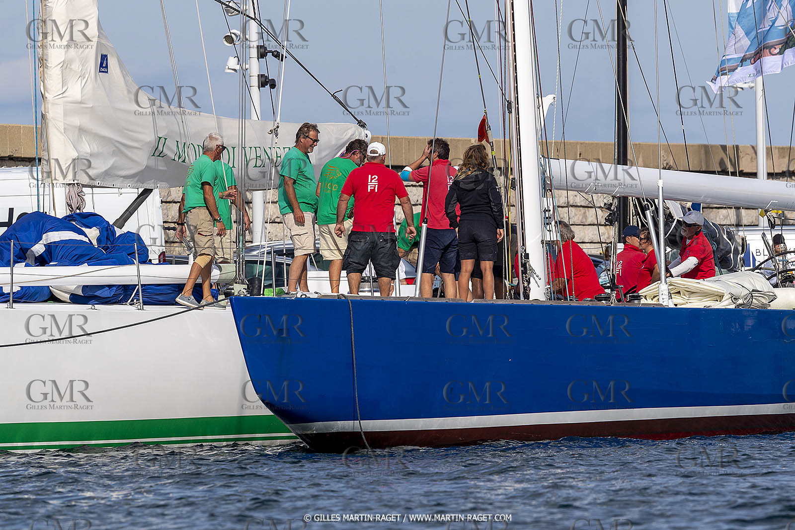 25 09 2022, Saint-Tropez (FRA, 83), Les Voiles de Saint-Tropez 2022, Arrivée des bateaux et de la Coupe d'Automne du Yacht Club de France