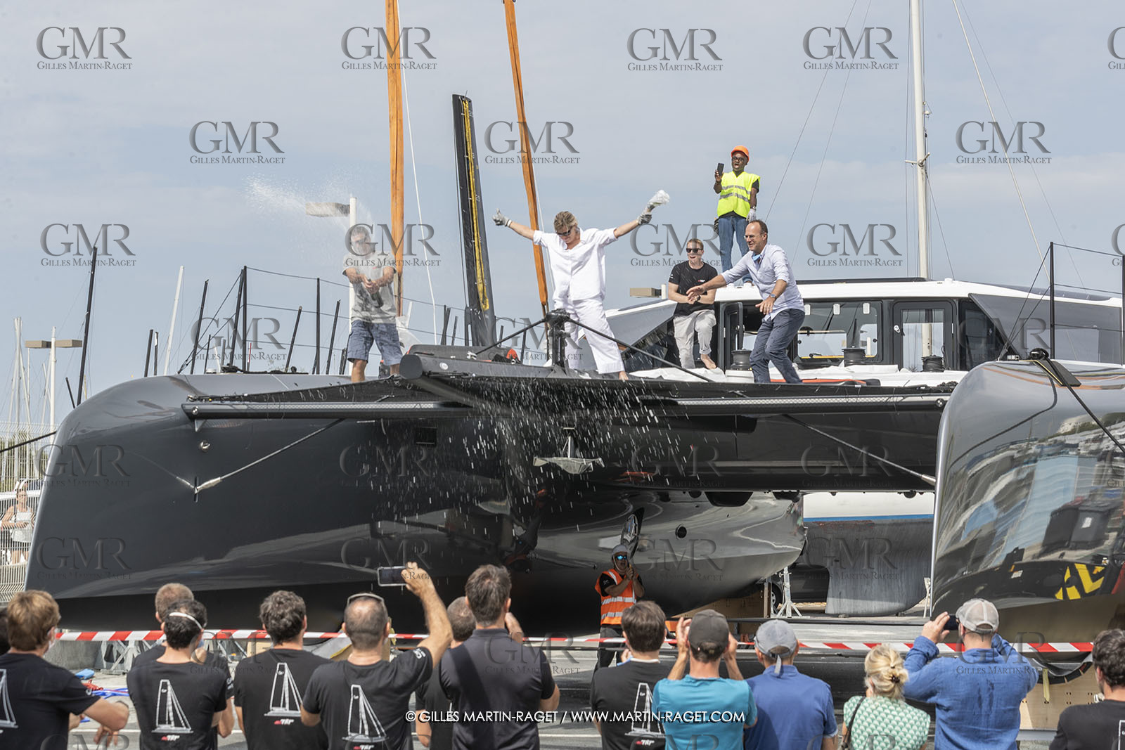 22 07 2020, La Grande Motte (FRA), Gunboat, Gunboat 68 SeaTilt launch