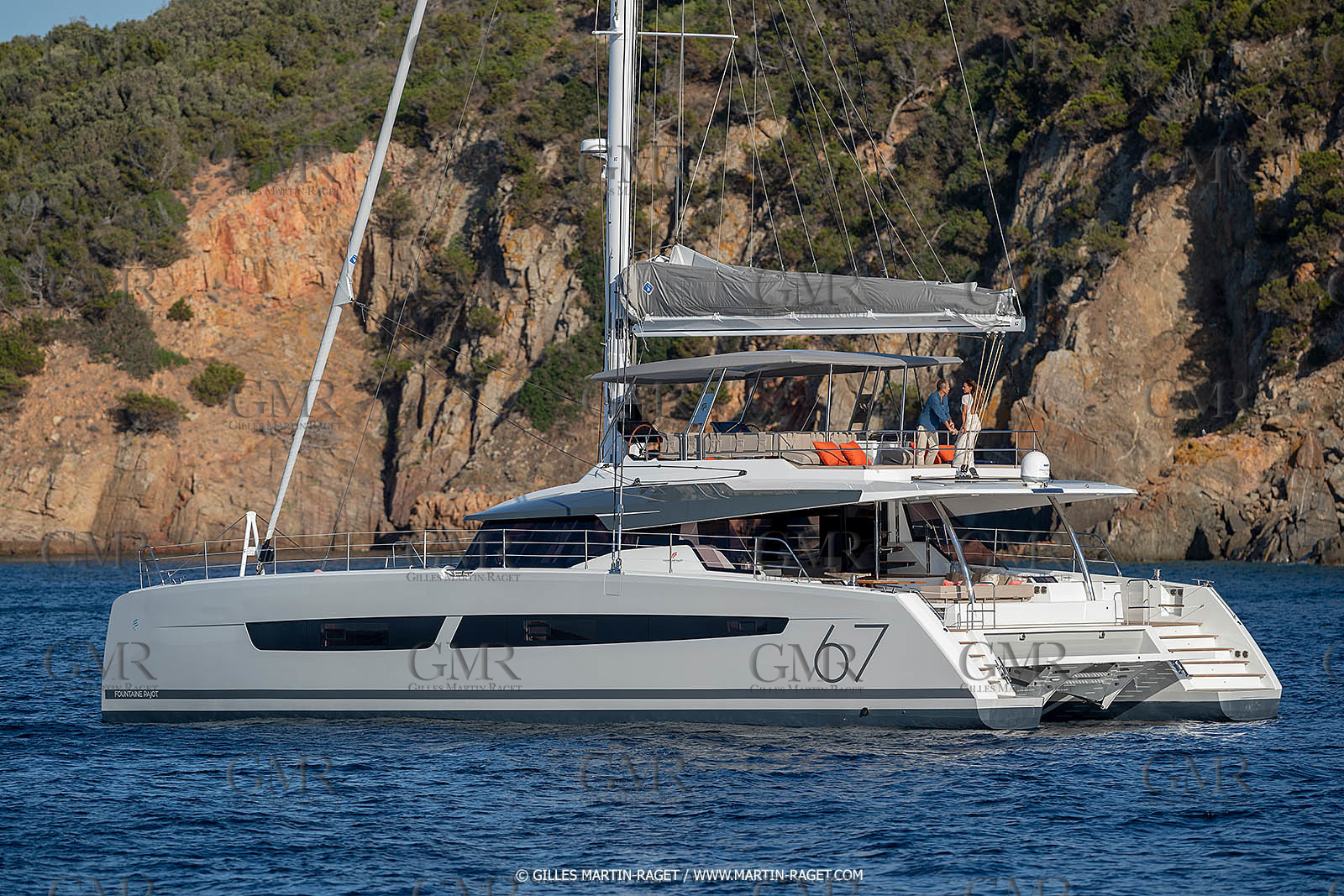 30 08 2018, Porto Vecchio (FRA, South Corsica) Chantier Fountaine-Pajot, Alegria 67