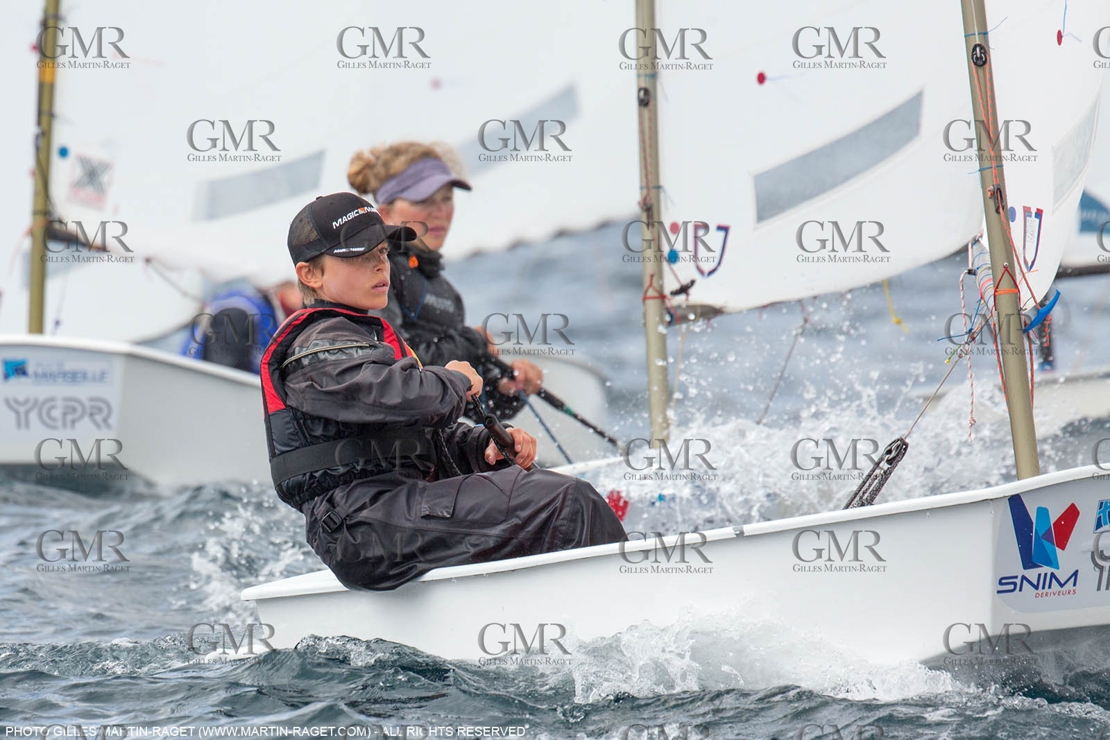 15 04 2016, Marseille (FRA,13), SNIM Dériveurs, Coupe Internationale de Printemps Optimist, Final Day
