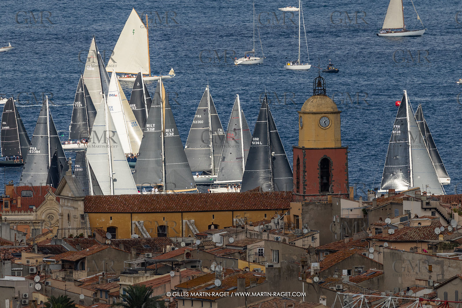 03 10 2025, Saint-Tropez (FRA), LEs VOiles de Saint-Tropez 2025, Race Day 5