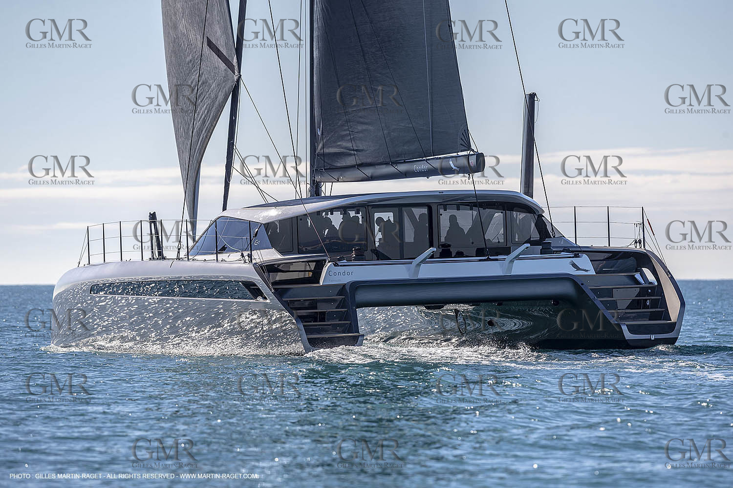 05 02 2019, La Grande Motte (FRA,34), Gunboat 68 sail testing  2