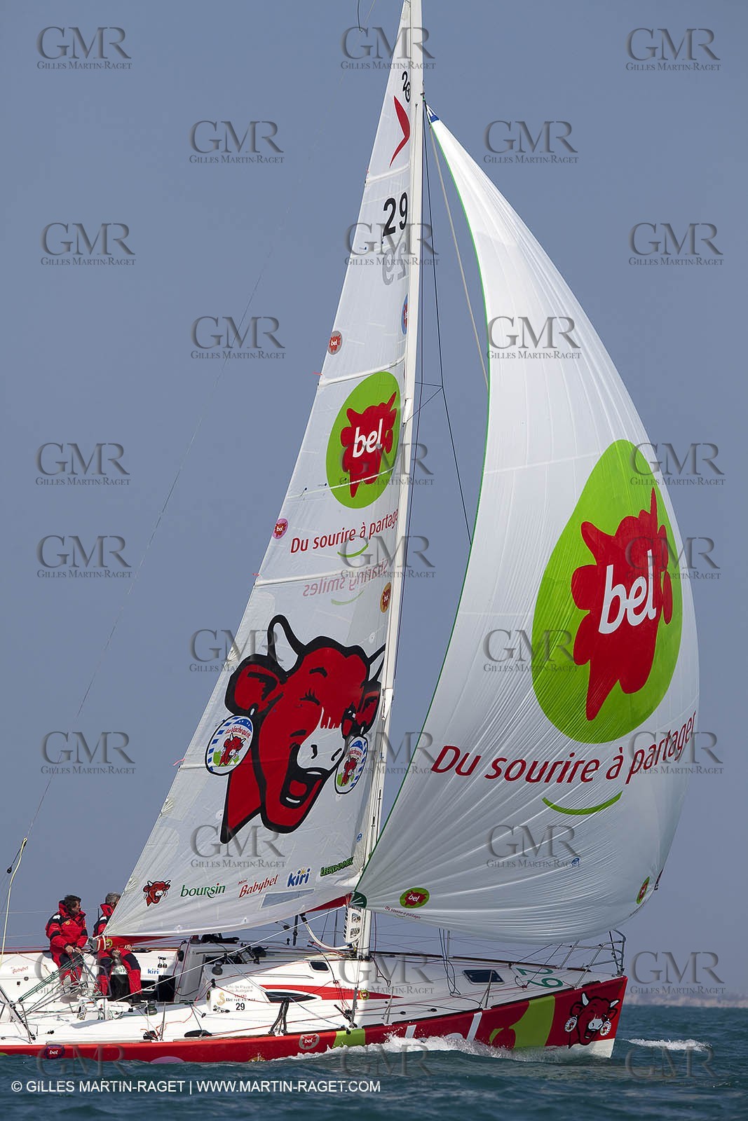 13 03 2010 -  La Grande Motte   Port Camargue (FRA) - Groupe Bel - Kito de Pavant   Sebastien Audigane training for Transat AG2R