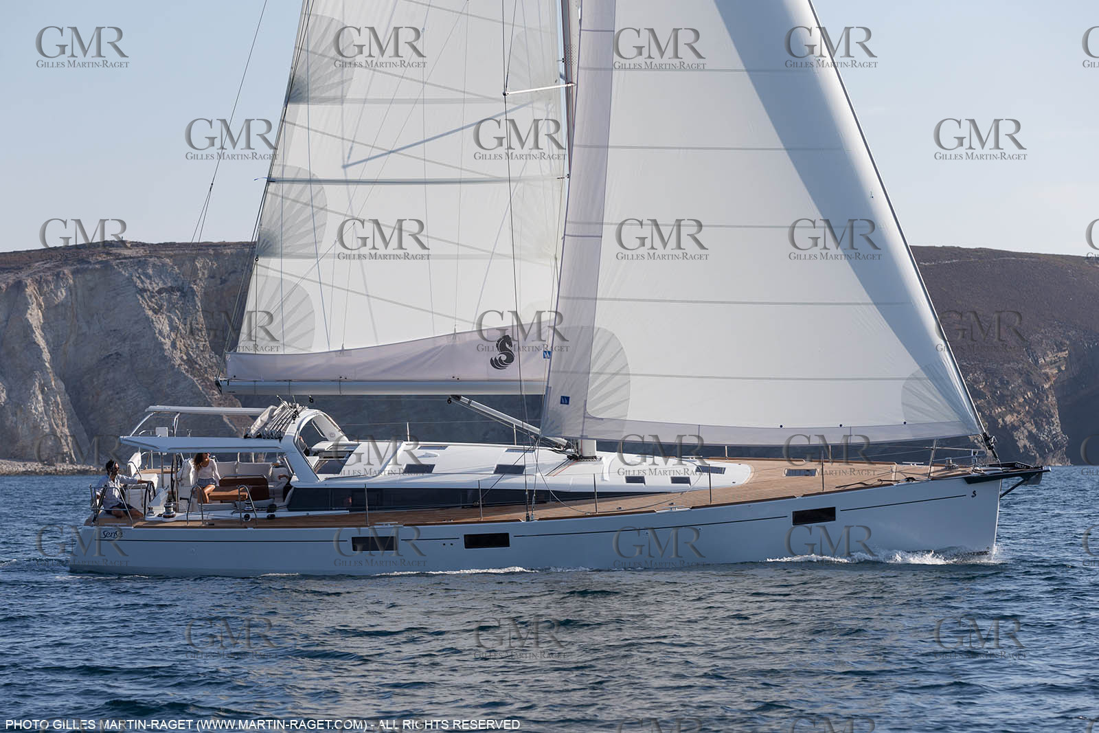 27 08 2016, Camaret-sur-mer (FRA,29), Chantier Bénéteau, Sense 57