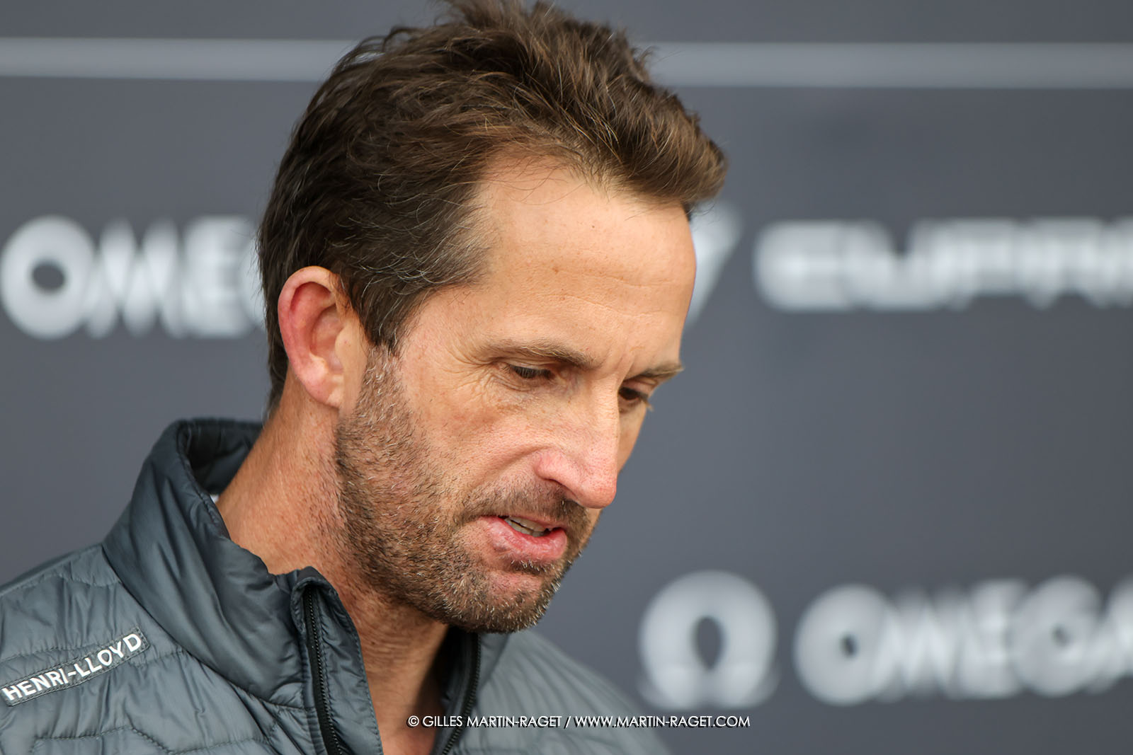 18 10 2024, Barcelona (ESP), Louis Vuitton 37th America's Cup, Final Match, Race Day 5, Ben AInslie