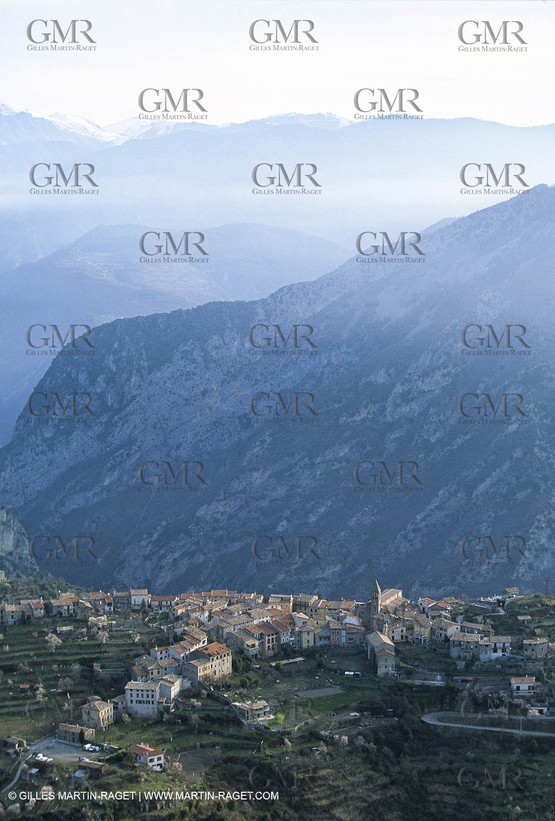 France - Côte d'Azur - Villages perchés des Alpes Maritimes - Utelle