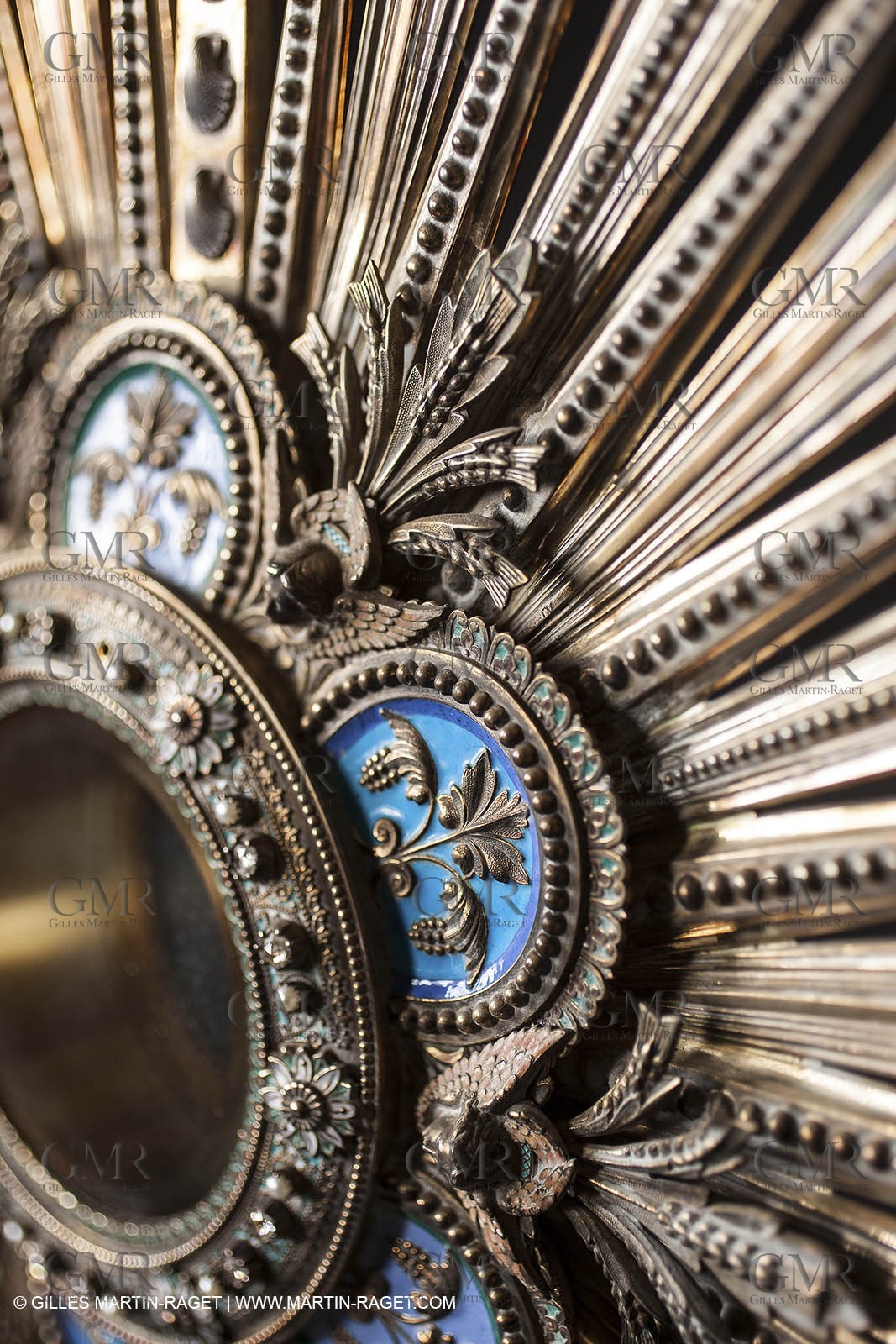 04 02 2013 - Marseille(FRA,13), Notre Dame de la Garde,liturgical silverware