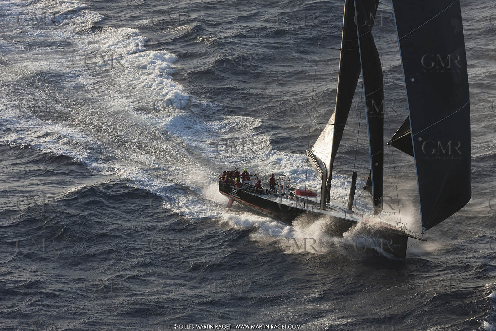 09 10 2017, Calvi (FRA,20), VOR 70 Babsy, Tentative de record autour de la Corse à la voile, skipper Franck Cammas