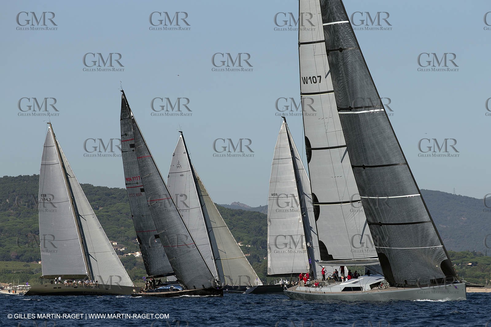 30 09 2013 - Saint-Tropez (FRA,83) -  Les Voiles de Saint-Tropez 2013 - Day 1 - Wally Yachts and J Class