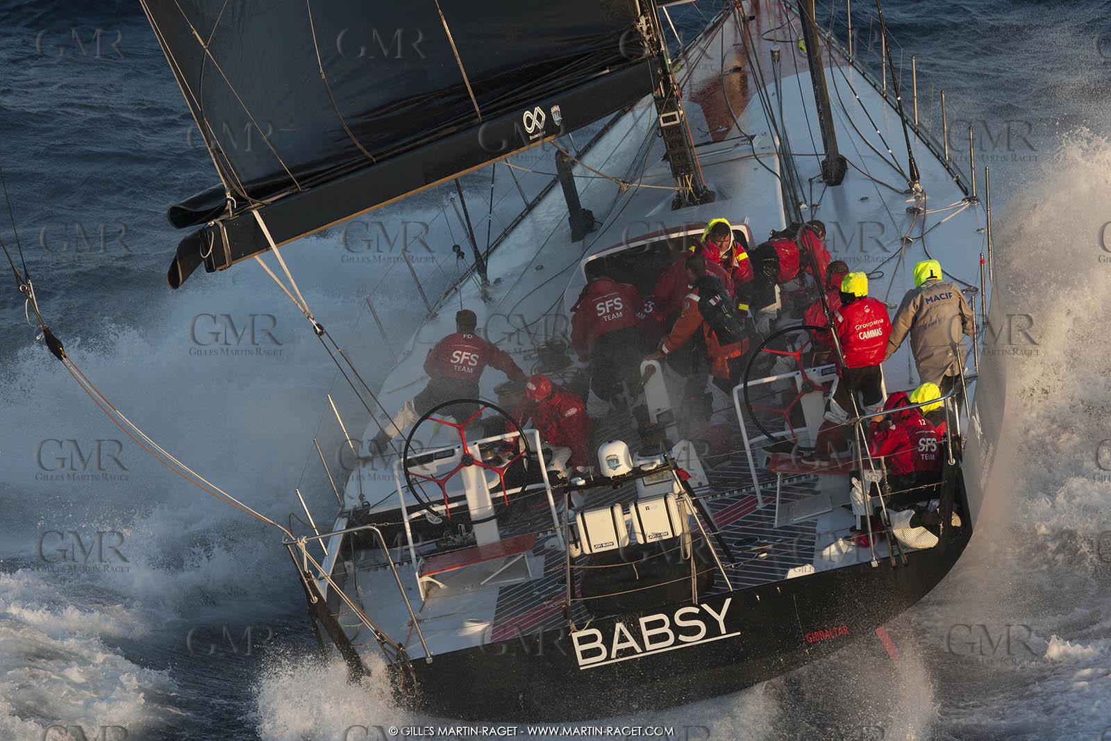 09 10 2017, Calvi (FRA,20), VOR 70 Babsy, Tentative de record autour de la Corse à la voile, skipper Franck Cammas