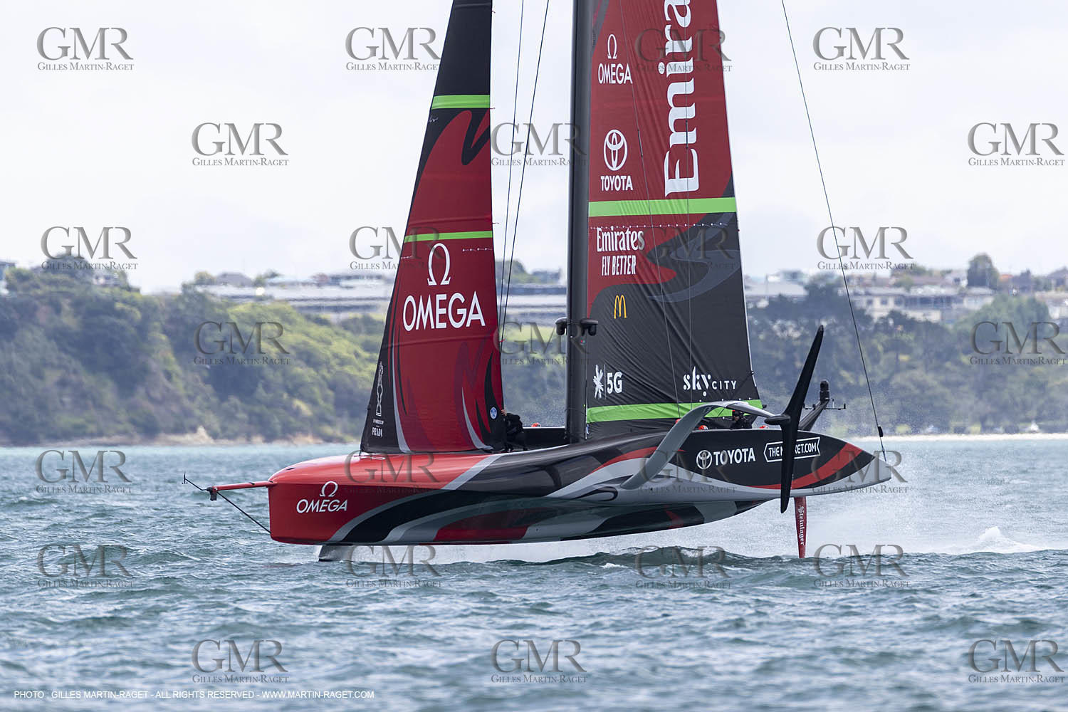 08 12 2020 - Auckland (NZL) - 36th America's Cup - Practice Sessions - Day 1