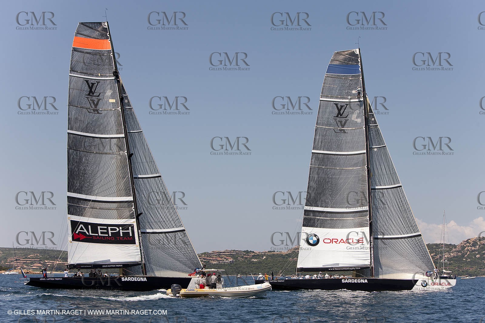 23 05 2010 - La Maddalena (ITA, Sardinia) Louis Vuitton Trophy - BMW ORACLE Racing - Racing Day 2