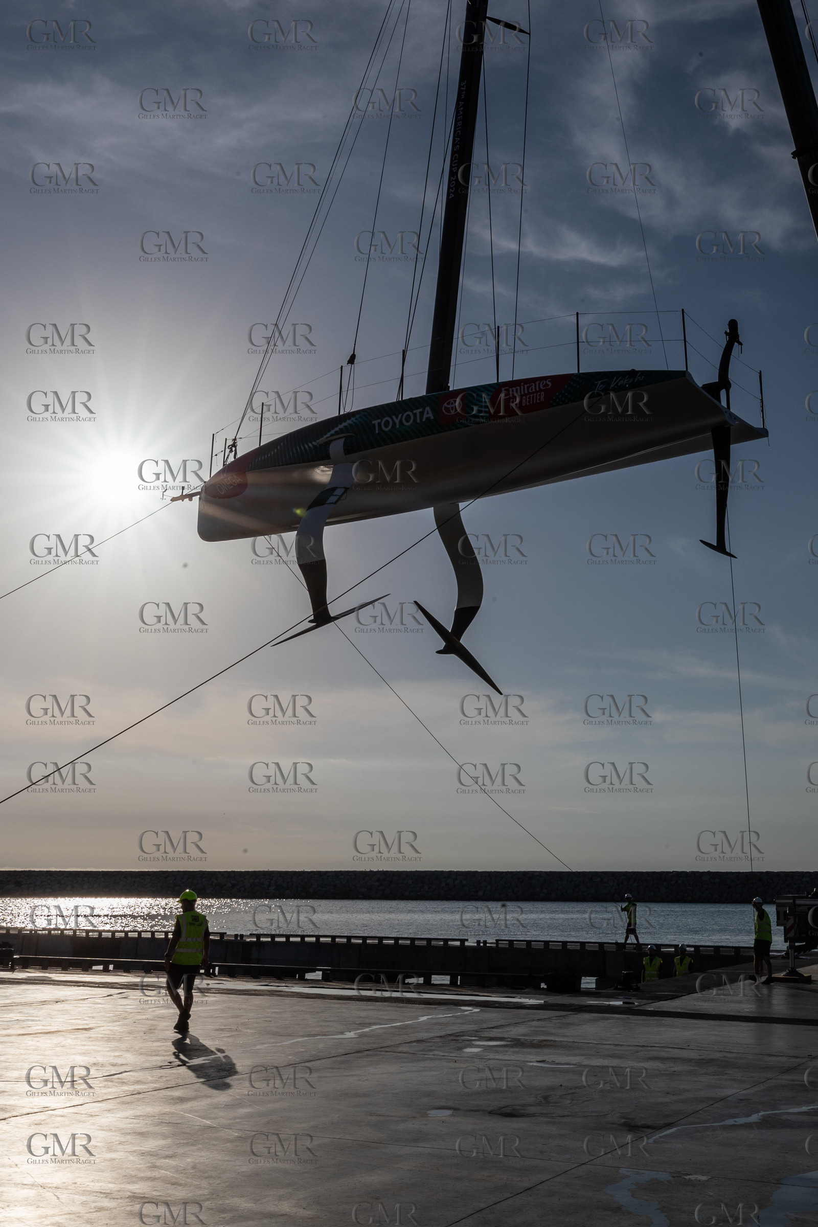 16 09 2023, Vilanova i La Geltru (ESP), 37th America's Cup, 1st Preliminary Regatta, Race Day 2