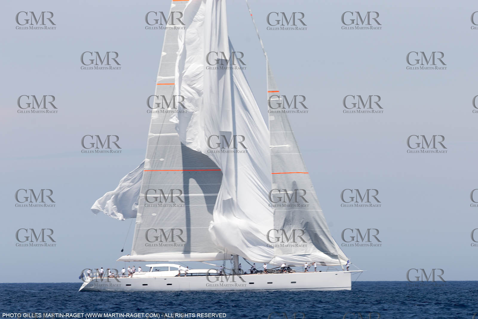 08 06 2016, Porto Cervo (ITA, Sardinia), Loro Piana Super Yachts Regatta, Race Day One, Unfurled