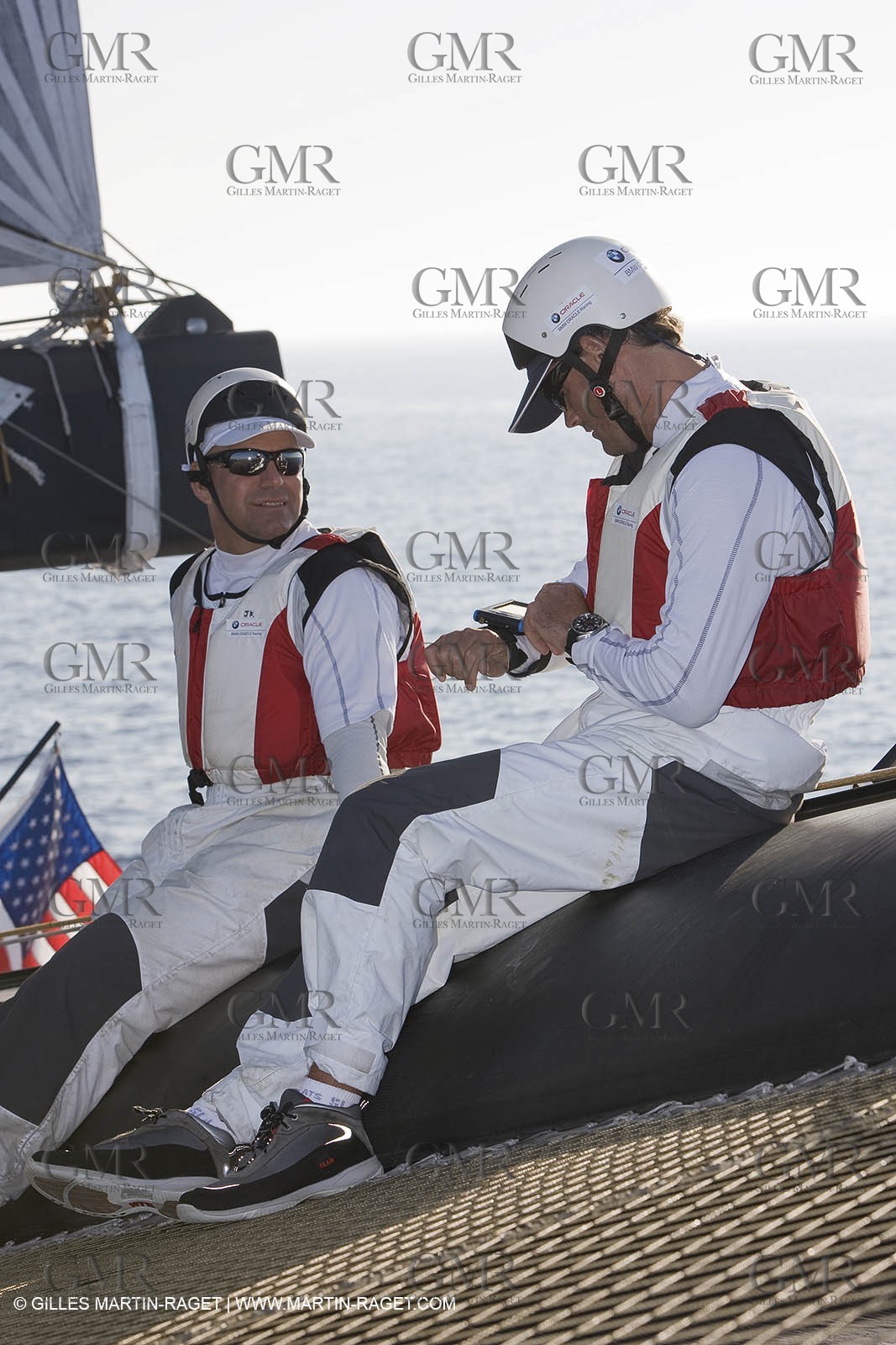 18 11 2008 - San Diego (CA, USA) - America's Cup - BMW ORACLE Racing - 90 ft trimaran sea trials - San Diego